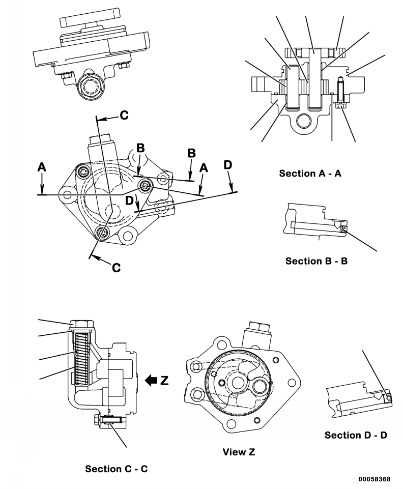 |$18. EXHAUST GAS RECIRCULATION (EGR) OIL PUMP ASSEMBLY [A1216-B7A5] - Komatsu part HM300-2 A11001-UP [hm300-0e] - Komatsu spare parts at sparepartskomatsu.com