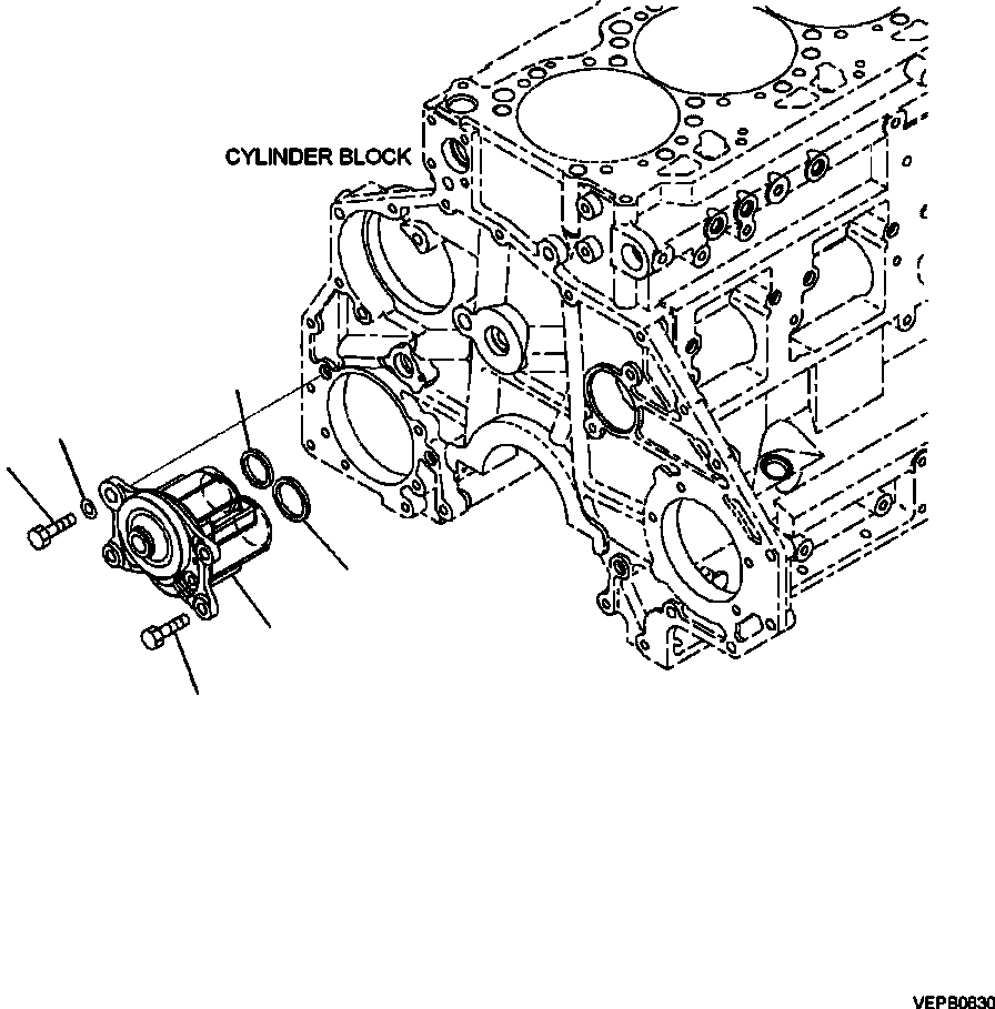 |$52. ENGINE OIL PUMP [A3103-B7A1] - Komatsu part HM300-2 A11001-UP [hm300-0e] - Komatsu spare parts at sparepartskomatsu.com