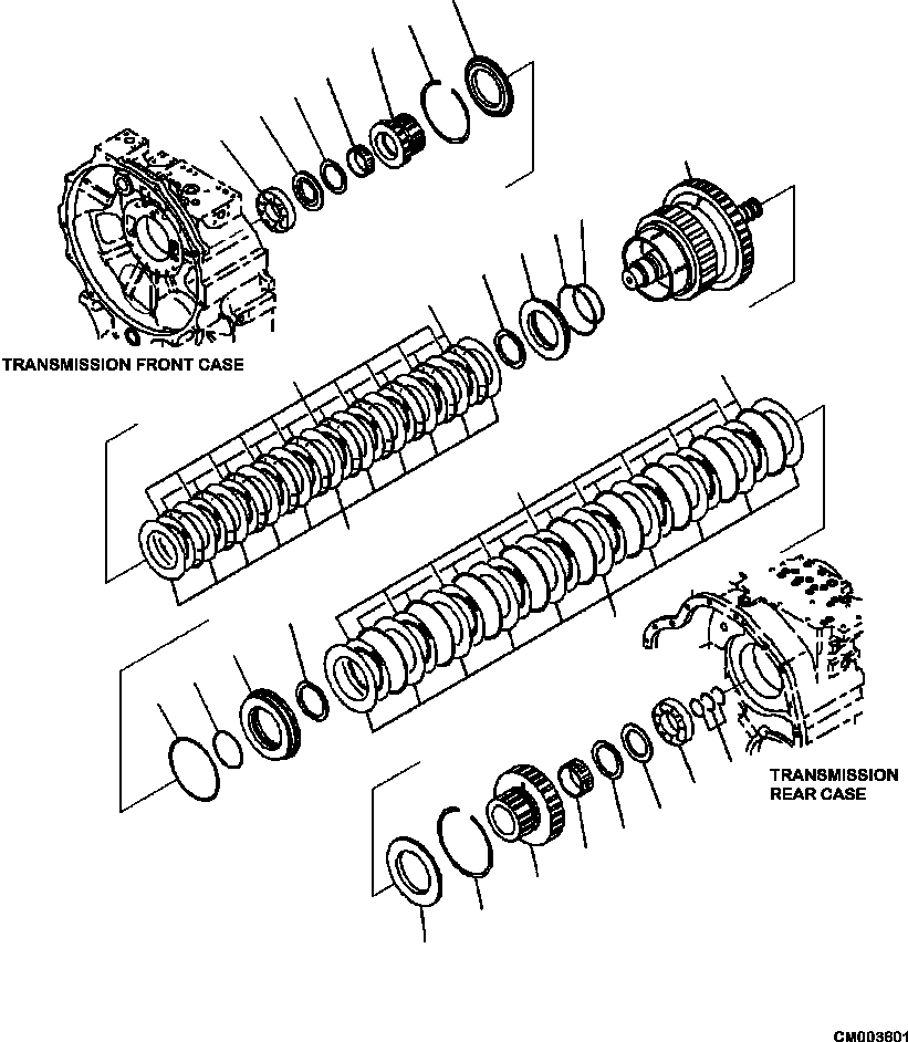 |$14. TRANSMISSION 2ND AND 3RD [F3300-55A0] - Komatsu part HM300-2 A11001-UP [hm300-0e] - Komatsu spare parts at sparepartskomatsu.com