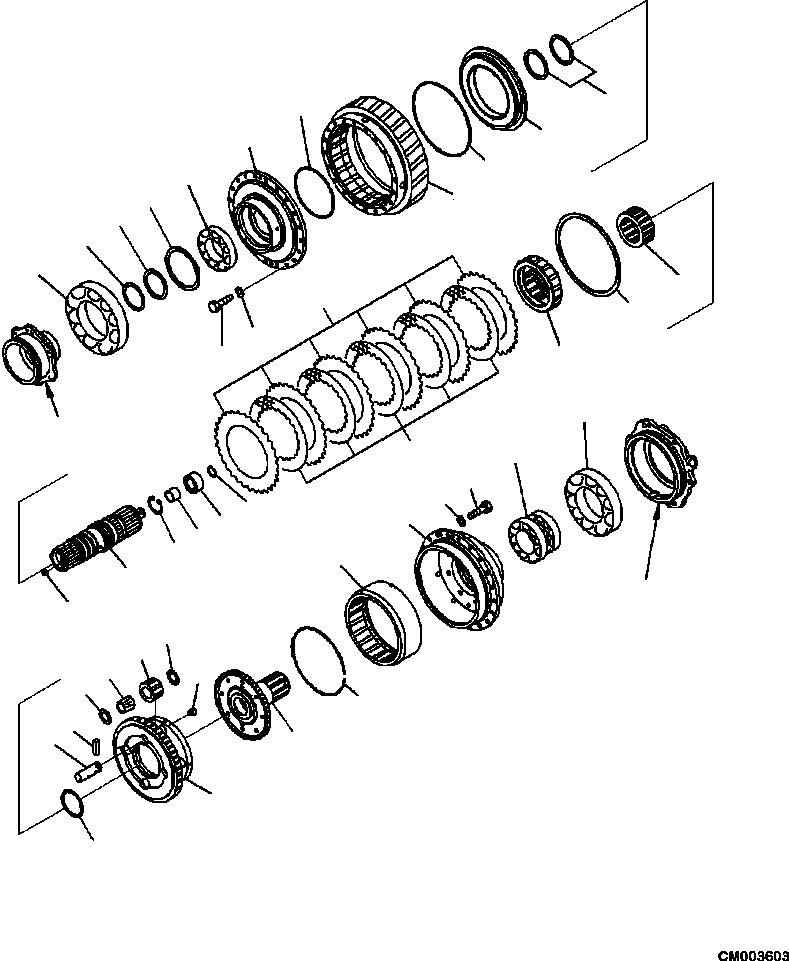 |$18. TRANSMISSION DIFFERENTIAL [F3300-57A0] - Komatsu part HM300-2 A11001-UP [hm300-0e] - Komatsu spare parts at sparepartskomatsu.com