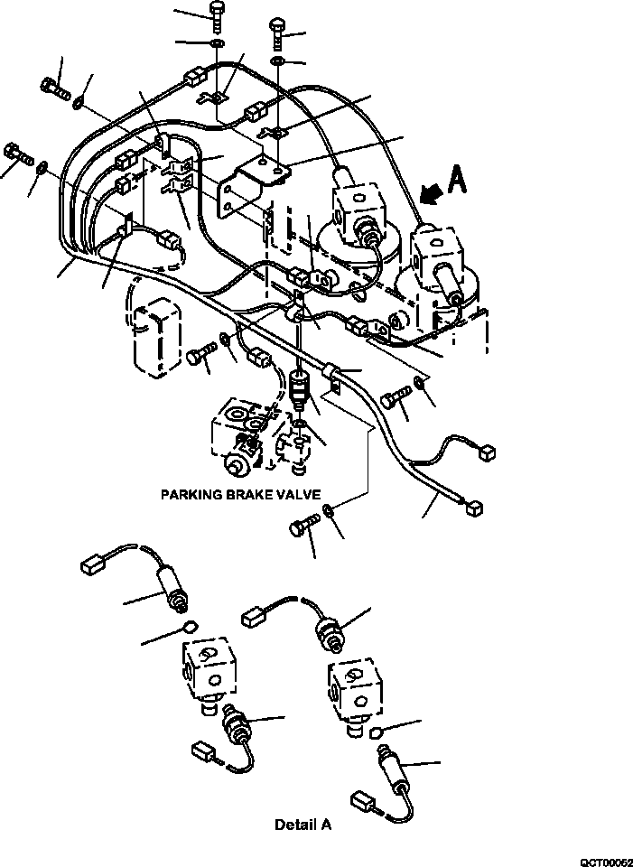 |$150. ACCUMULATOR OIL PRESSURE SENSORS AND HARNESS [H3530-07A0] - Komatsu part HM300-2 A11001-UP [hm300-0e] - Komatsu spare parts at sparepartskomatsu.com