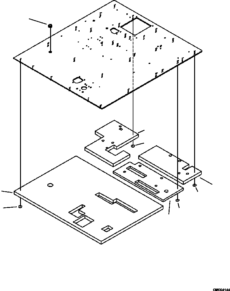 |$58. FLOOR FLOOR (S/N  A11001-A11184 ) [K0200-16A0] - Komatsu part HM300-2 A11001-UP [hm300-0e] - Komatsu spare parts at sparepartskomatsu.com