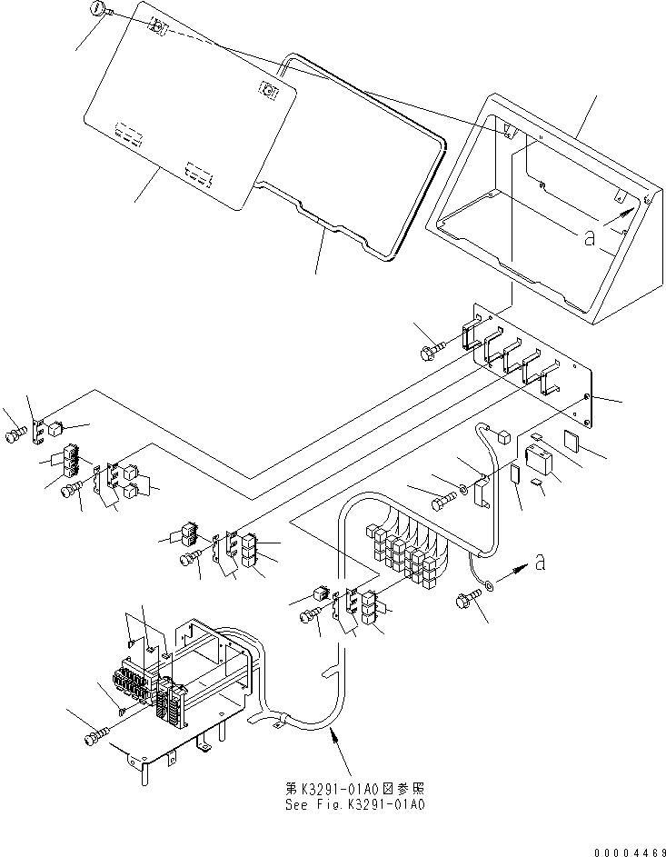 720. CAB ELECTRICAL (FUSE AND RELAY)(#1006-1151) [K3291-02A0B] - Komatsu part HM300-1 S/N 1001-UP [hm300-1r] - Komatsu spare parts at sparepartskomatsu.com