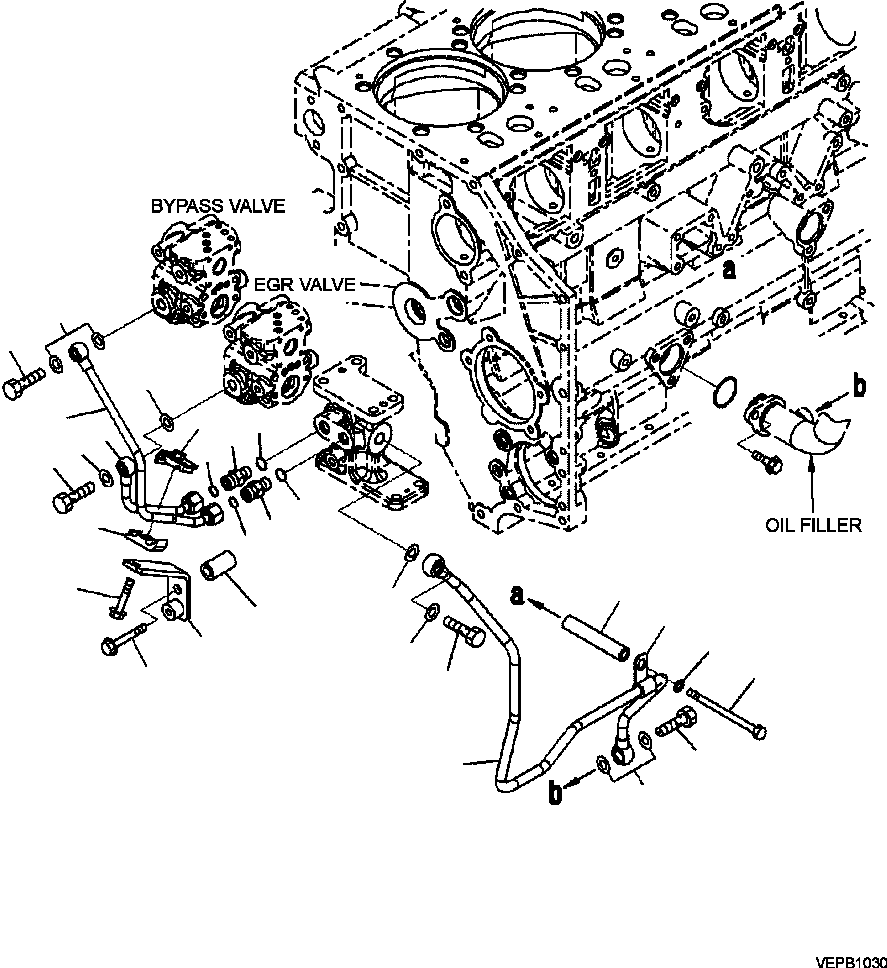 |$46. EXHAUST GAS RECIRCULATION (EGR) (5/7) ENGINE S/N 530699-533486 [A1216-B8B2] - Komatsu part HM350-2 SN A11001-UP [hm350-ae] - Komatsu spare parts at sparepartskomatsu.com