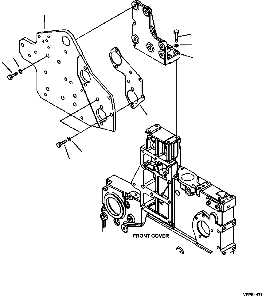 |$64. EXHAUST GAS RECIRCULATION (EGR) (6/6) ENGINE S/N 533487- [A1216-B8C0] - Komatsu part HM350-2 SN A11001-UP [hm350-ae] - Komatsu spare parts at sparepartskomatsu.com