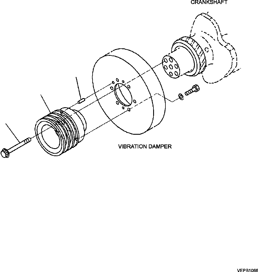 |$196. ACCESSORY DRIVE PULLEY HARDENED PULLEY [A7112-B8A5] - Komatsu part HM350-2 SN A11001-UP [hm350-ae] - Komatsu spare parts at sparepartskomatsu.com