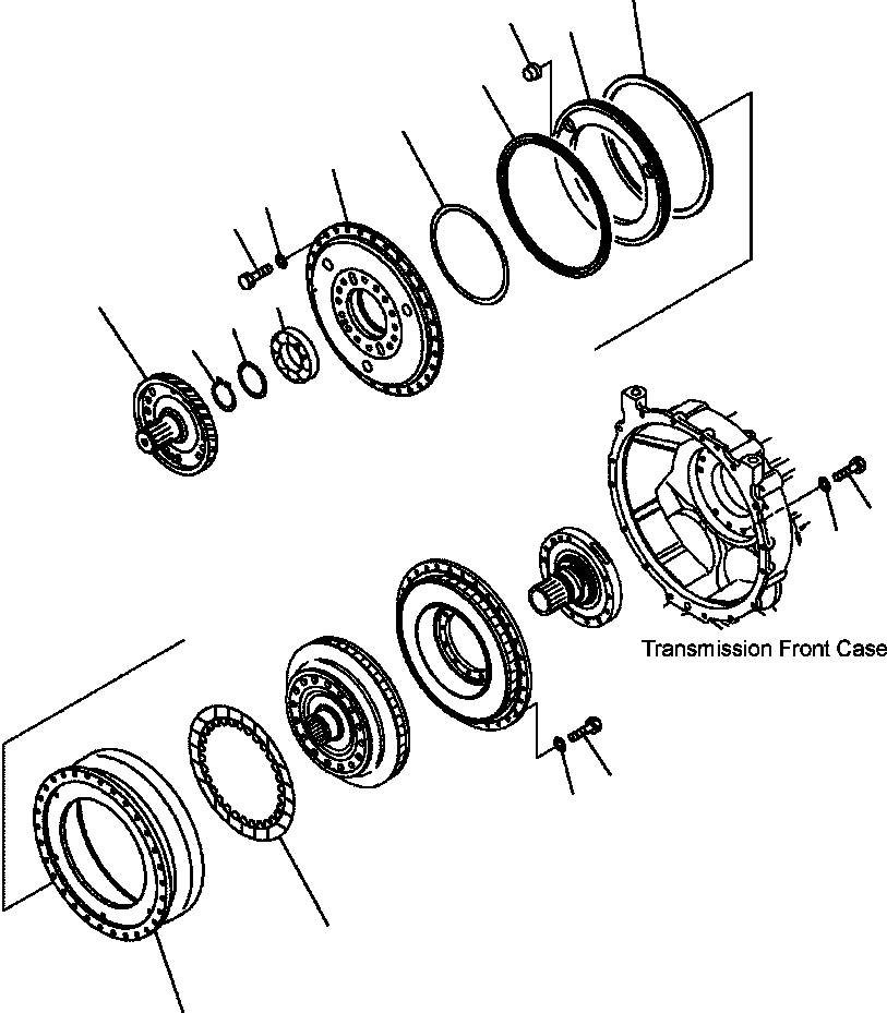 |$18. TRANSMISSION - TORQUE CONVERTER DRIVE CASE [F3300-66A0A] - Komatsu part HM350-1L S/N A10001-UP [hm3501l] - Komatsu spare parts at sparepartskomatsu.com