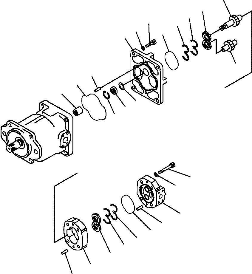 |$12. PUMP ASSEMBLY (2/2) - SAR90+18 [H0210-01C1] - Komatsu part HM350-1L S/N A10001-UP [hm3501l] - Komatsu spare parts at sparepartskomatsu.com