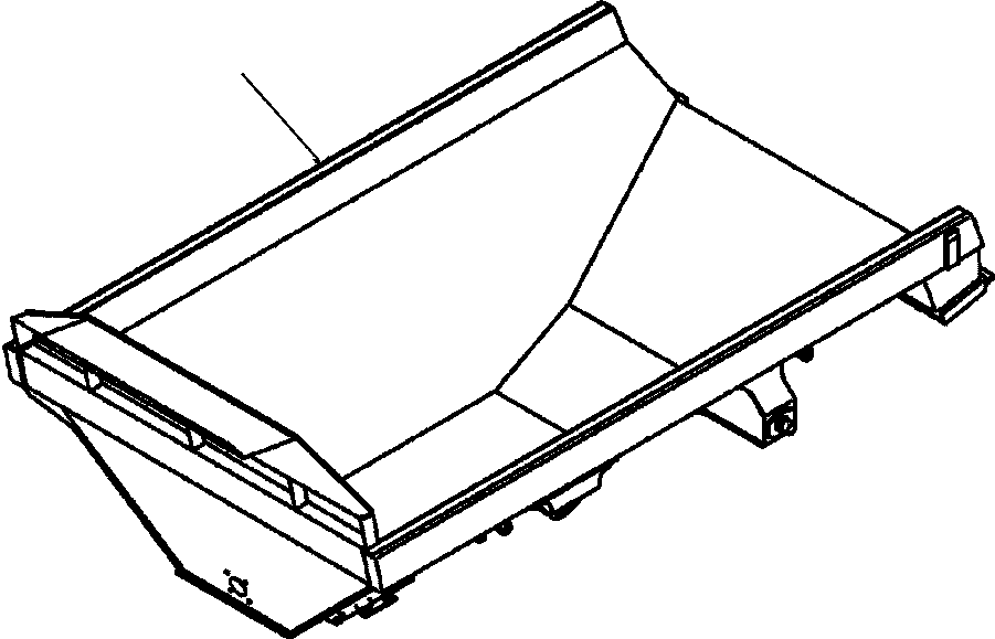 |$1. BODY - FOR TAIL GATE [T3110-01A2] - Komatsu part HM350-1L S/N A10001-UP [hm3501l] - Komatsu spare parts at sparepartskomatsu.com