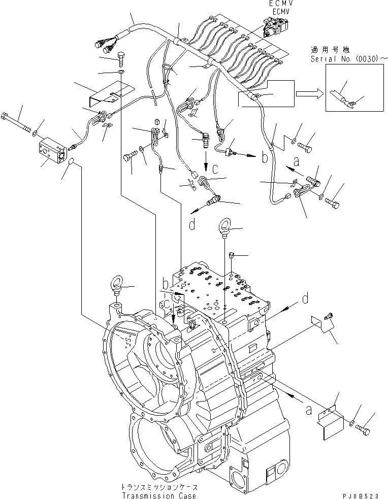 310. TRANSMISSION (ACCESORY) (2/2)(#(1001-1076)) [F3300-64A0] - Komatsu part HM400-1 S/N 1001-UP [hm400-1r] - Komatsu spare parts at sparepartskomatsu.com