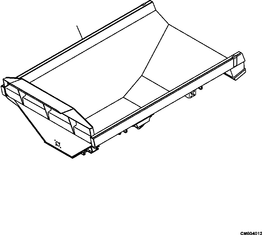 |$0. BODY FOR TAIL GATE [T3110-01A0] - Komatsu part HM400-2 SN A11001-UP [hm400-ae] - Komatsu spare parts at sparepartskomatsu.com