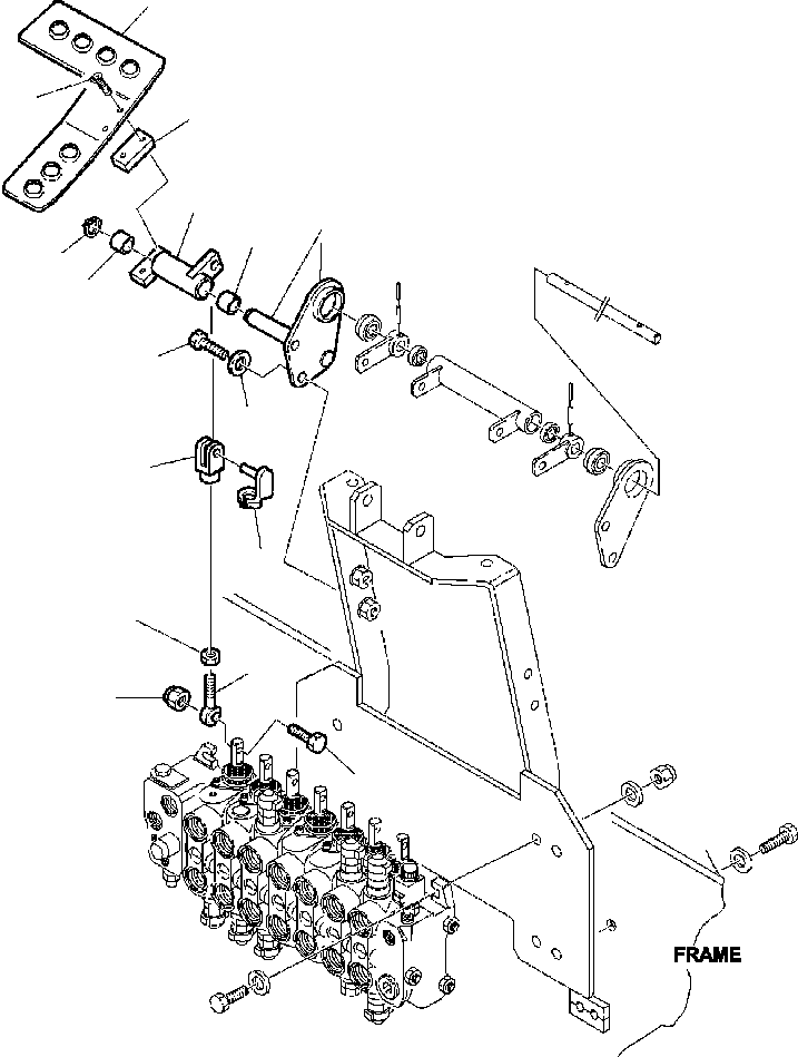 |$11. BACKHOE CONTROL PEDAL - KOMATSU LAYOUT - LEFT SIDE [K4510-01A0] - Komatsu part WB140-2N S/N A20001-A20636 [wb1402n] - Komatsu spare parts at sparepartskomatsu.com