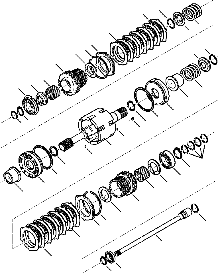 |$52. 4WD TRANSMISSION FORWARD REVERSE CLUTCH - S/N  A20929- [F3300-02A3] - Komatsu part WB140-2N S/N A20637-UP [wb1402n1] - Komatsu spare parts at sparepartskomatsu.com