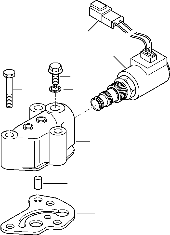 |$68. 4WD TRANSMISSION SERVO VALVE - S/N  A20929- [F3300-02B1] - Komatsu part WB140-2N S/N A20637-UP [wb1402n1] - Komatsu spare parts at sparepartskomatsu.com