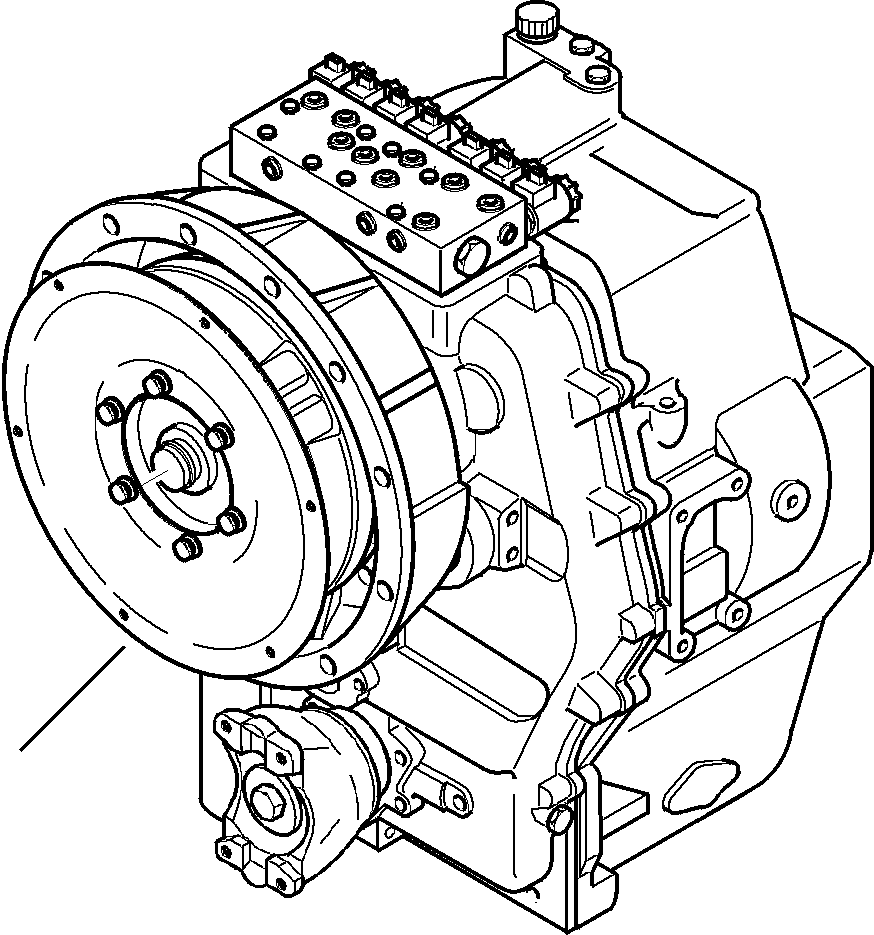 |$18. TRANSMISSION - COMPLETE ASSEMBLY [F3300-11A0] - Komatsu part WB140PS-2N S/N A40034-UP [wb140pn1] - Komatsu spare parts at sparepartskomatsu.com