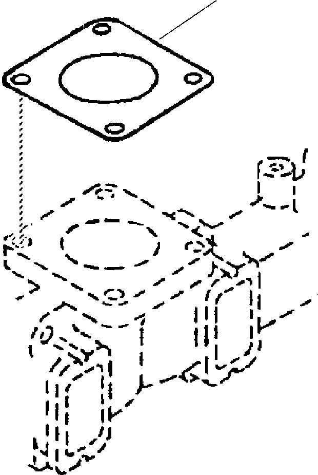 |$16. EXHAUST MANIFOLD CONNECTION [A1209-A1A4] - Komatsu part WB142-5 S/N A13001-UP [wb1425] - Komatsu spare parts at sparepartskomatsu.com