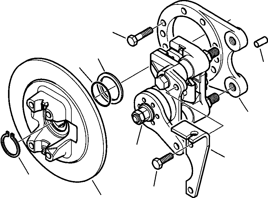 |$78. REAR AXLE PARKING BRAKE [F3466-01A0] - Komatsu part WB142-5 S/N A13001-UP [wb1425] - Komatsu spare parts at sparepartskomatsu.com