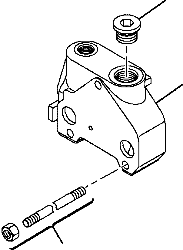 |$38. LOADER CONTROL VALVE 7-SPOOL OUTLET ELEMENT [H6200-09A0] - Komatsu part WB142-5 S/N A13001-UP [wb1425] - Komatsu spare parts at sparepartskomatsu.com