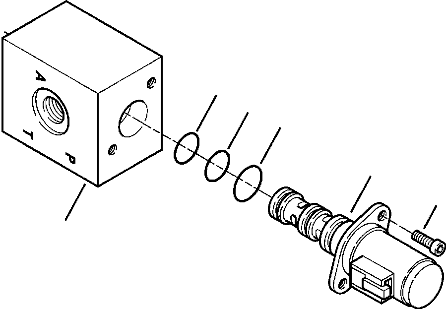 |$74. SOLENOID VALVE HAMMER VALVE [H6253-01A0] - Komatsu part WB146-5 S/N A23001-UP [wb1465] - Komatsu spare parts at sparepartskomatsu.com