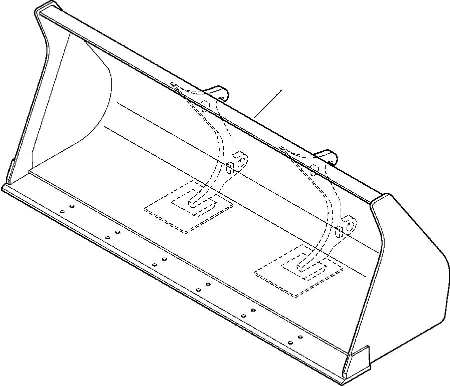 |$16. GENERAL PURPOSE BUCKET FOR JRB QUICK COUPLER [T1060-01A0] - Komatsu part WB146-5 S/N A23001-UP [wb1465] - Komatsu spare parts at sparepartskomatsu.com