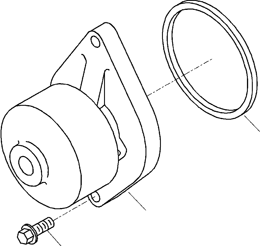 |$74. WATER PUMP [A5103-A1A3] - Komatsu part WB146PS-5 S/N A43001-UP [wb146ps5] - Komatsu spare parts at sparepartskomatsu.com