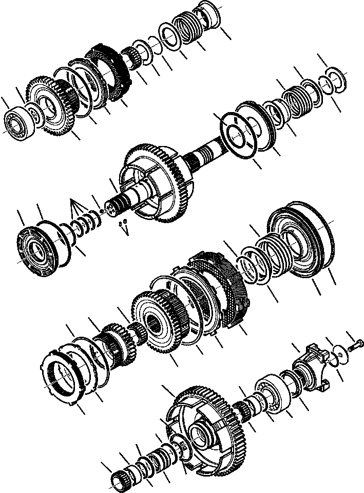 |$18. TRANSMISSION 1ST, 3RD AND 4TH GEAR CLUTCH [F3206-01A0] - Komatsu part WB146PS-5 S/N A43001-UP [wb146ps5] - Komatsu spare parts at sparepartskomatsu.com