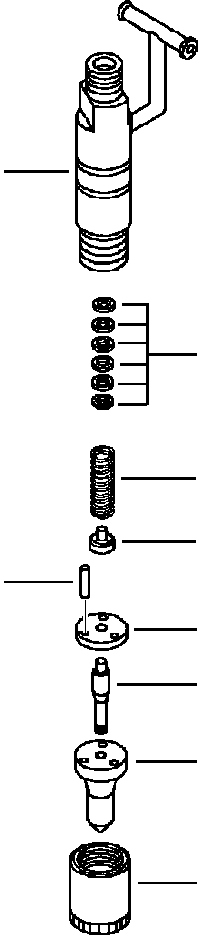 |$32. TIER I ENGINE - FUEL INJECTOR [A0132-01A0] - Komatsu part WB150AWS-2N S/N A90002-UP [wb150an1] - Komatsu spare parts at sparepartskomatsu.com