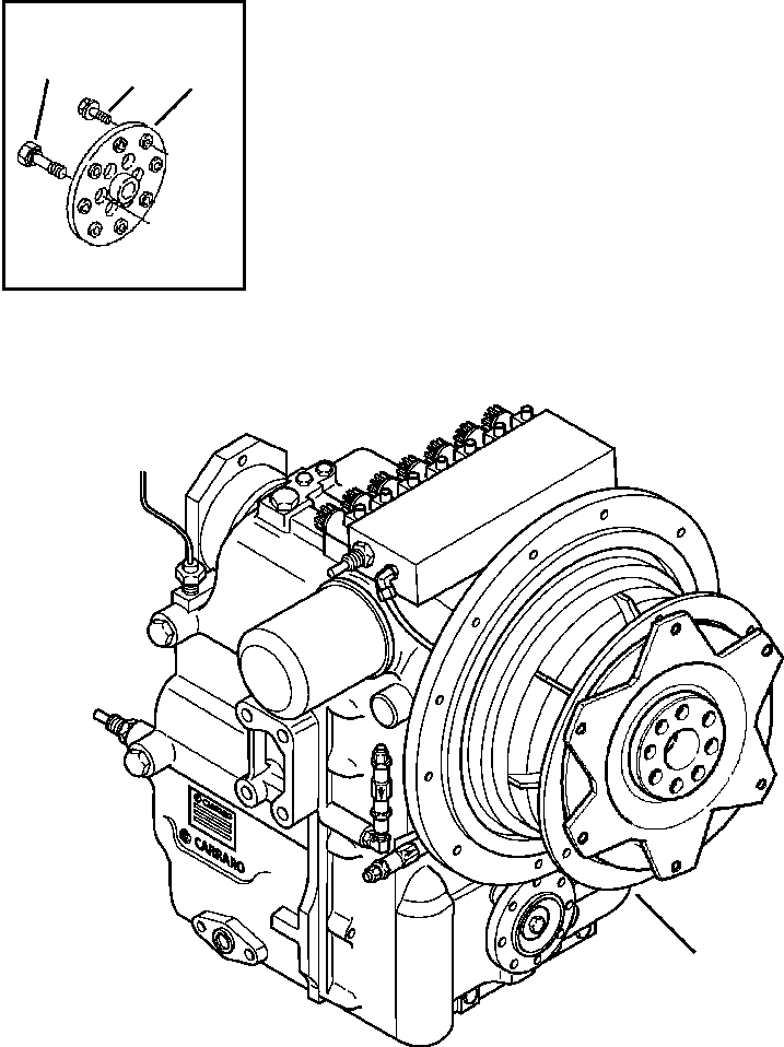 |$3. TRANSMISSION - COMPLETE ASSEMBLY [F3220-01A0] - Komatsu part WB150AWS-2N S/N A90002-UP [wb150an1] - Komatsu spare parts at sparepartskomatsu.com