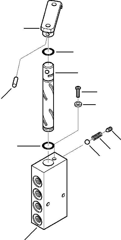 |$43. PPC SYSTEM - PATTERN CHANGE VALVE [H6304-P4A4] - Komatsu part WB150AWS-2N S/N A90002-UP [wb150an1] - Komatsu spare parts at sparepartskomatsu.com