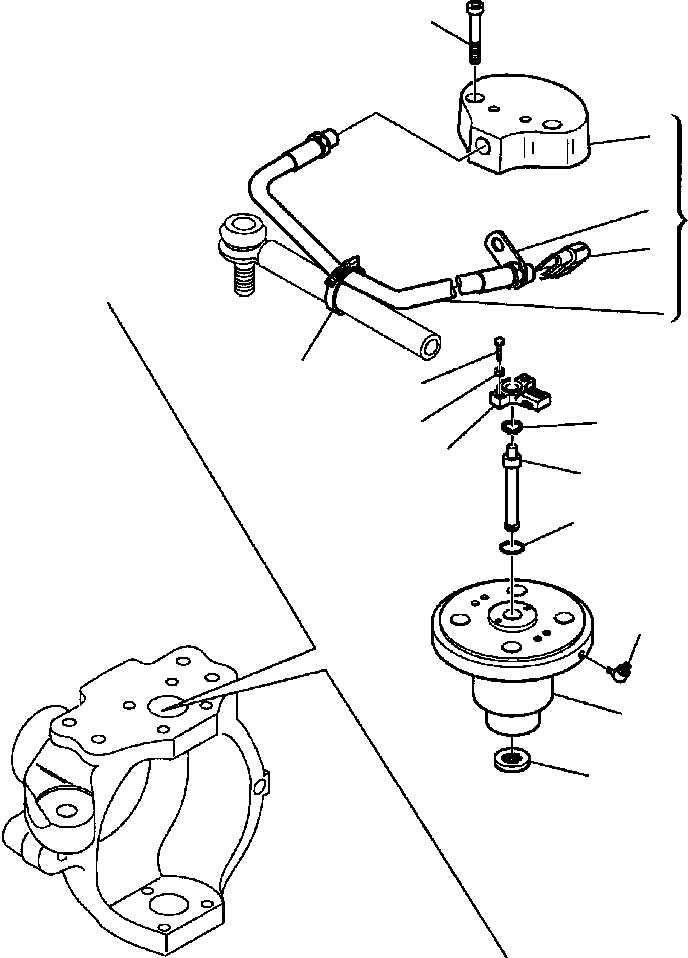 |$32. REAR AXLE - POTENTIOMETER KIT [F3496-01A0] - Komatsu part WB150AWS-2N S/N A90001 [wb150awn] - Komatsu spare parts at sparepartskomatsu.com