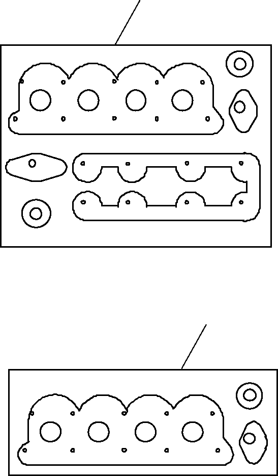 0700. GASKET SET [0700] - Komatsu part WB91R-5E0 S/N F10003-Up [wb91r5e0] - Komatsu spare parts at sparepartskomatsu.com