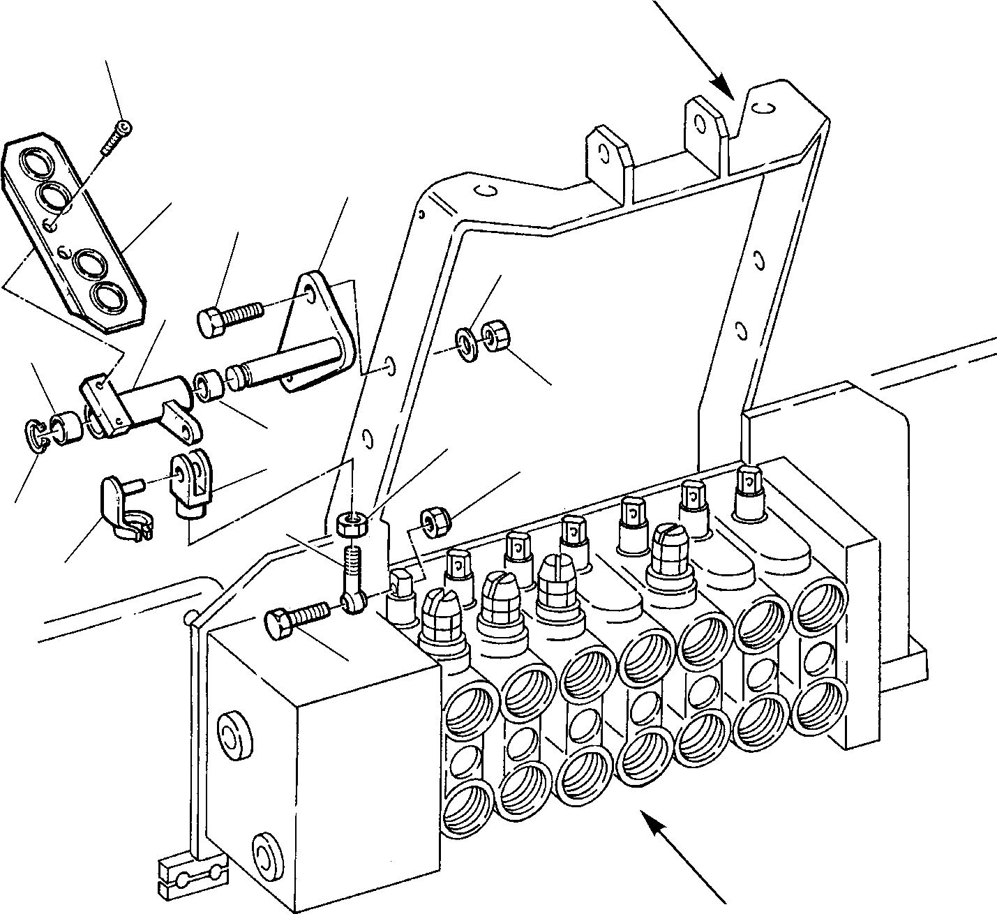 10. BACKHOE CONTROL PEDAL (LEFT SIDE) [4500] - Komatsu part WB91R-2 S/N 91F20001-Up [wb91r_2] - Komatsu spare parts at sparepartskomatsu.com