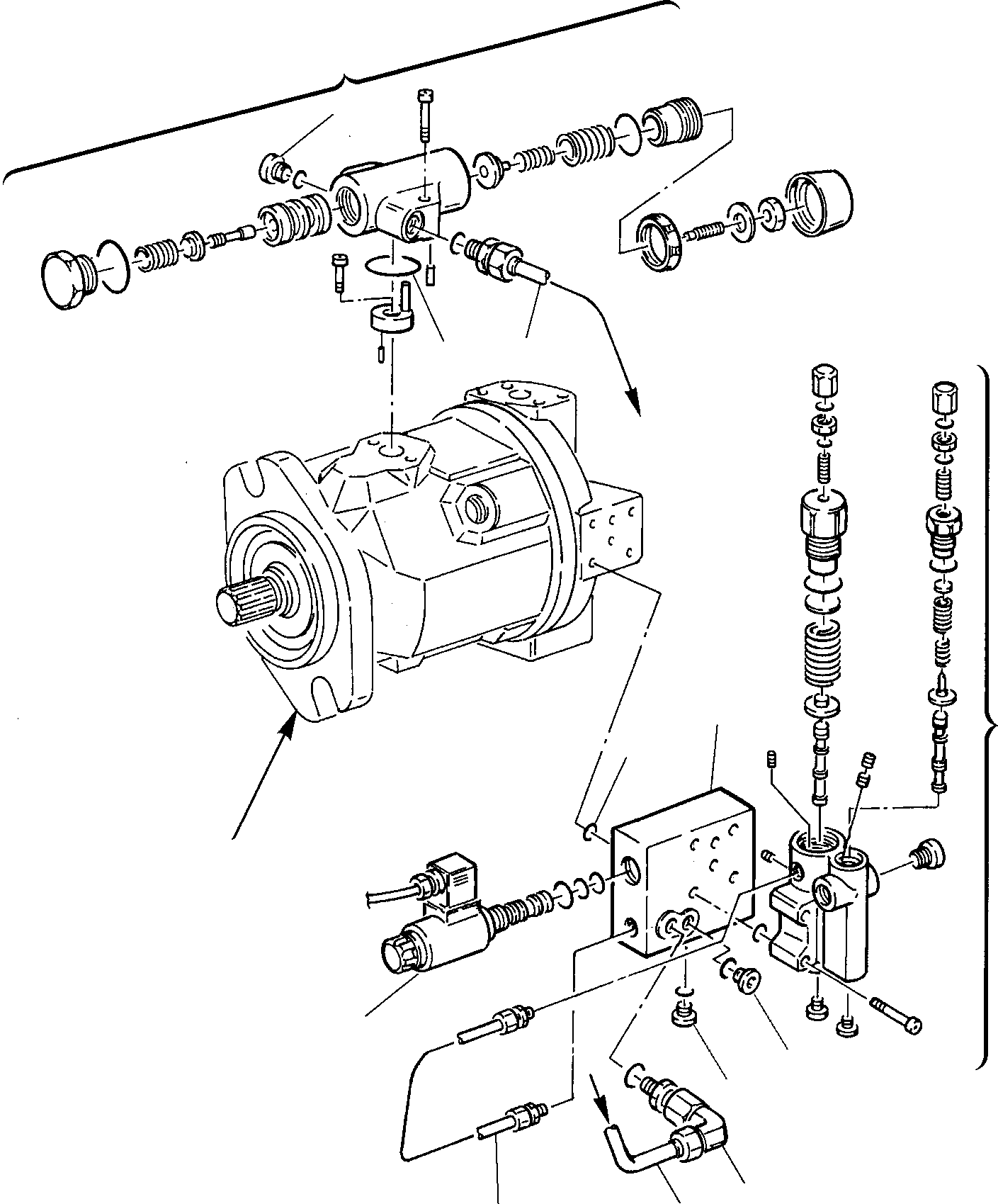 3. HYDRAULIC PUMP (2/2) [6110] - Komatsu part WB91R-2 S/N 91F20001-Up [wb91r_2] - Komatsu spare parts at sparepartskomatsu.com