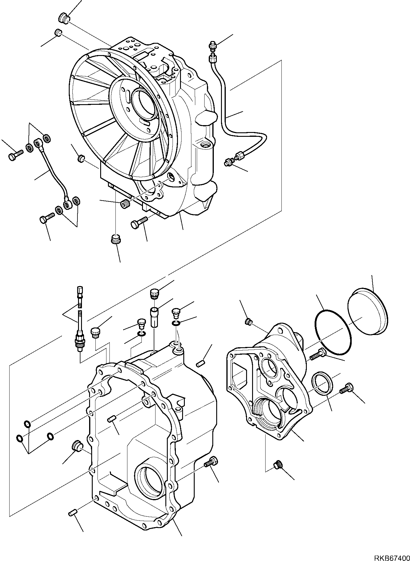 11. TRANSMISSION (3/11) [3210] - Komatsu part WB93R-5E0 S/N F61778, F61782, F61801, F61802 (RUSSIA SPECIFICATION TIER 2 ENG. INSTALLED) [wb93r5ru] - Komatsu spare parts at sparepartskomatsu.com