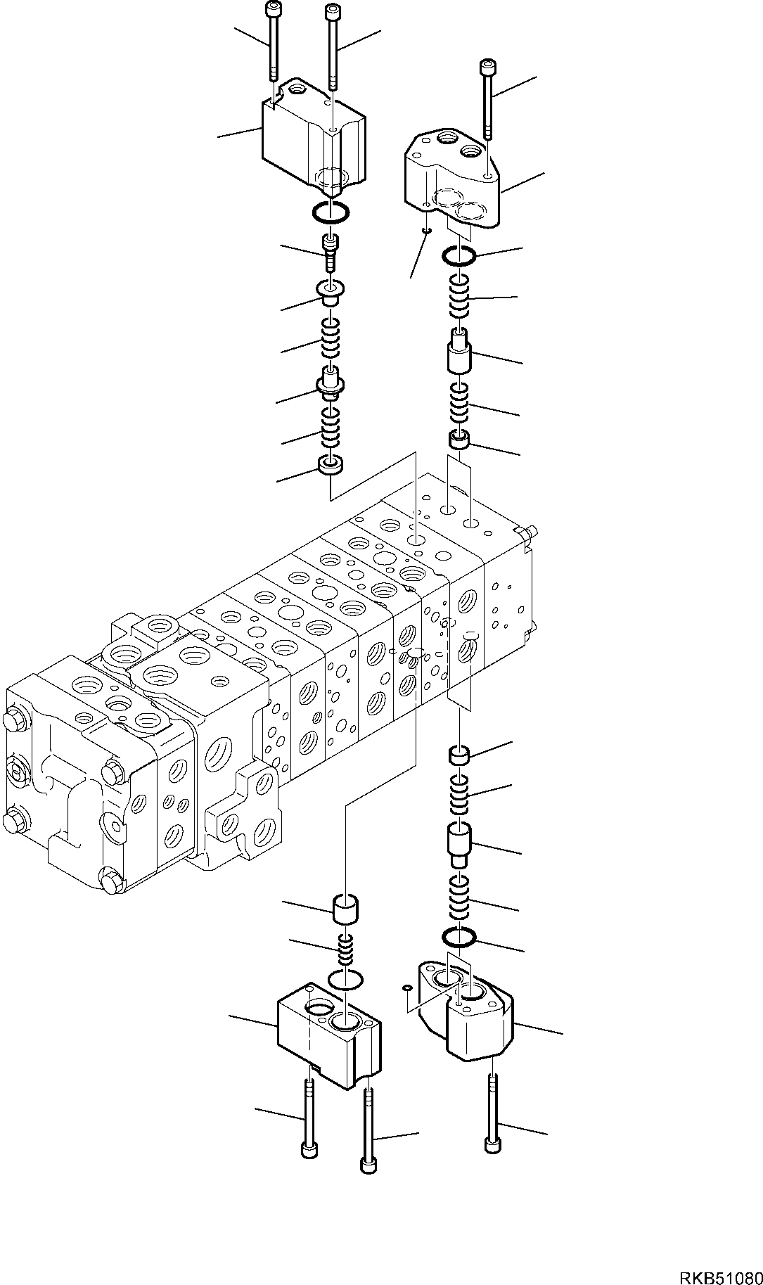 18. 10-SPOOL CONTROL VALVE MECHANICAL CONTROLS (9/16) [6236] - Komatsu part WB93R-5E0 S/N F61778, F61782, F61801, F61802 (RUSSIA SPECIFICATION TIER 2 ENG. INSTALLED) [wb93r5ru] - Komatsu spare parts at sparepartskomatsu.com