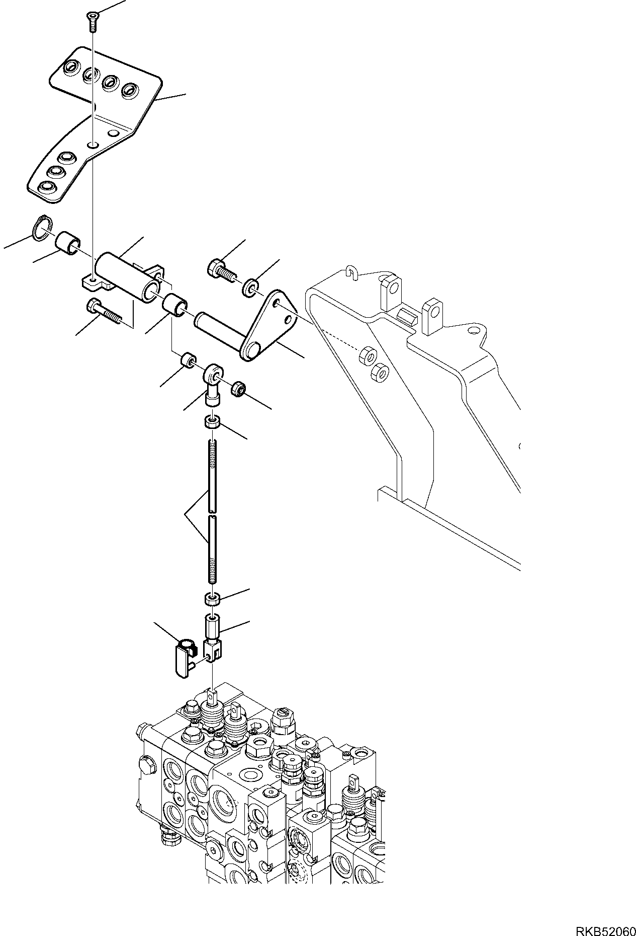 14. HAMMER CONTROL PEDAL [4520] - Komatsu part WB93S-5E0 S/N F20526, F20555, F20557, F20562-F20566 (RUSSIA SPECIFICATION TIER 2 ENG. INSTALLED) [wb93s5ru] - Komatsu spare parts at sparepartskomatsu.com