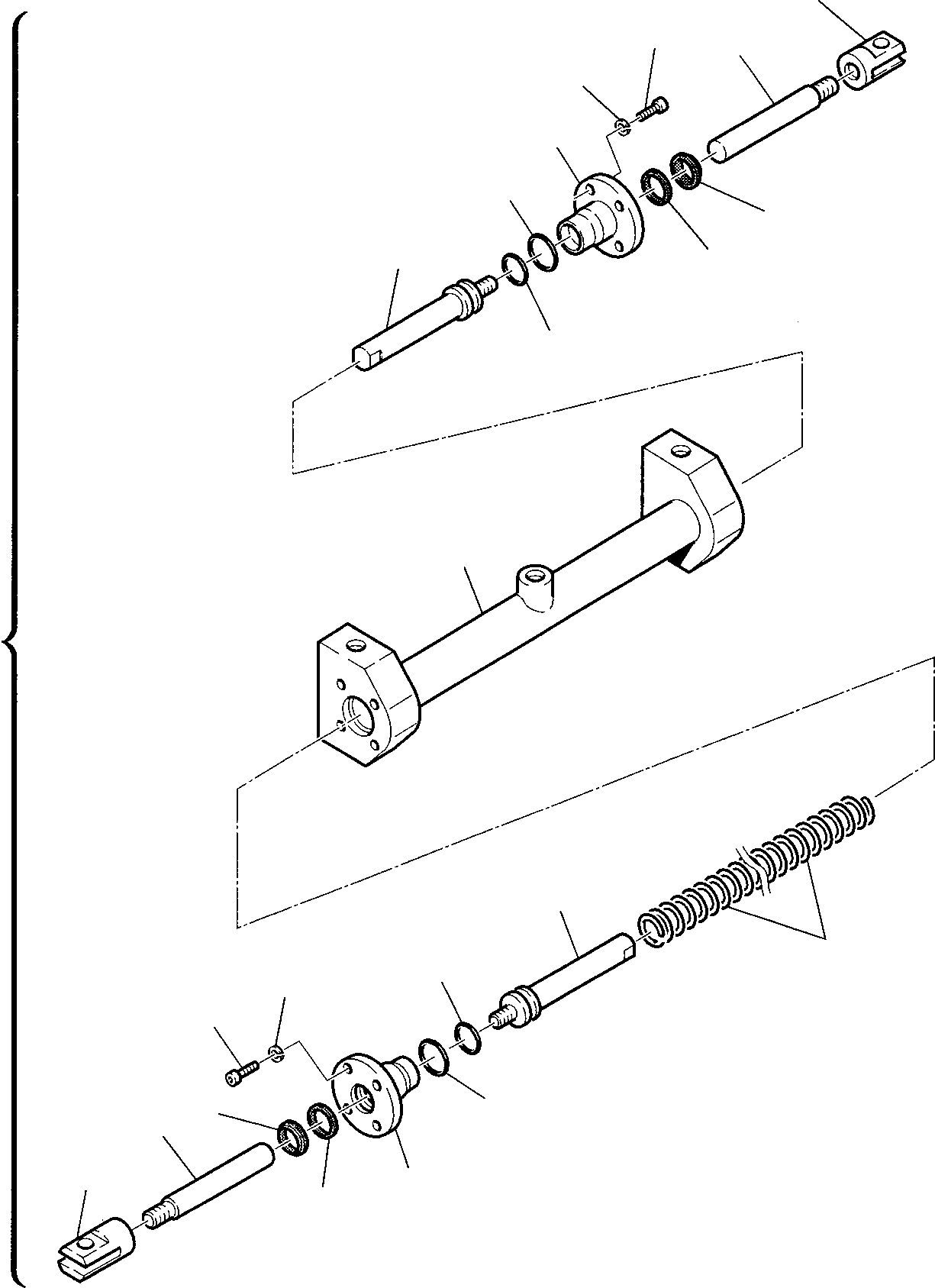 8. JACK (QUICK COUPLING FOR BUCKET) (OPTIONAL) [7040] - Komatsu part WB97R-2 S/N 97F20172-Up [wb97r_2a] - Komatsu spare parts at sparepartskomatsu.com