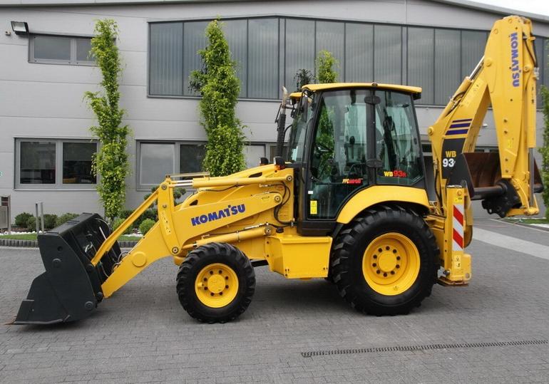 Komatsu WB93S-5: overview, specifications. Picture №5