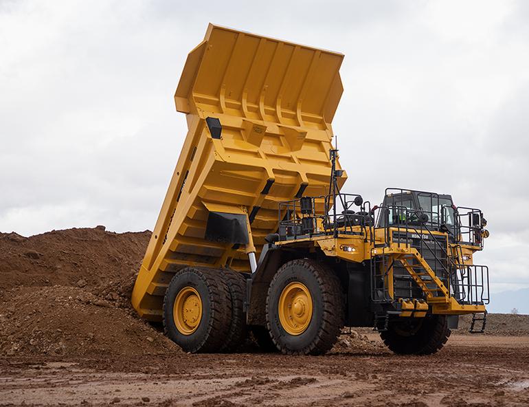 Komatsu Europe announced the launch of a new rigid dump truck. Photo №4
