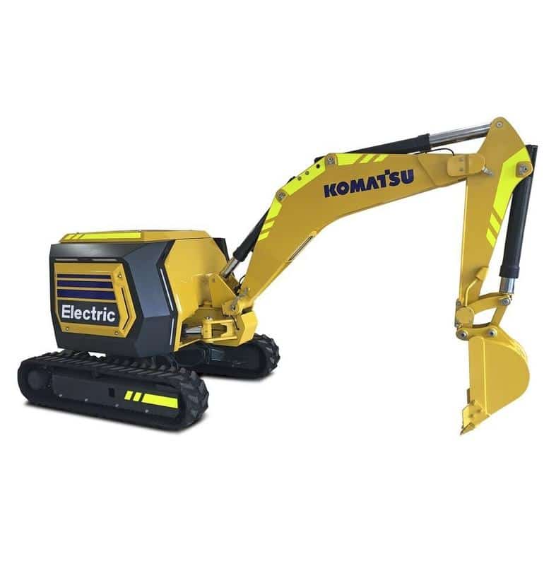 Komatsu Announces All-Electric and Self-Driving Mini Excavator - Komatsu spare parts at sparepartskomatsu.com